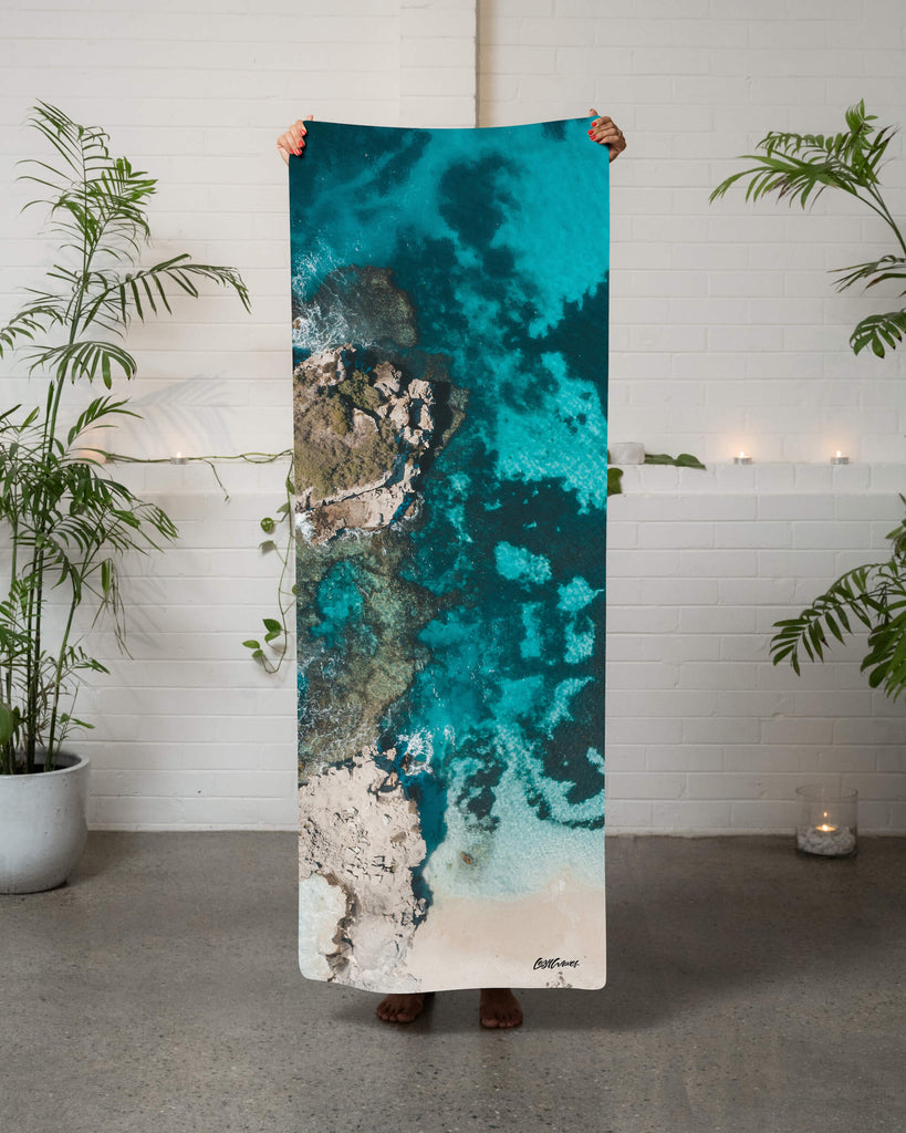 Injidup Spa Yoga Mat - Lazy Waves